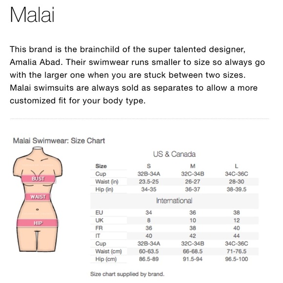 💘 Malai one piece bathing suit - NWT 💘 - Picture 9 of 11